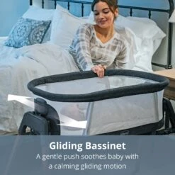 Chicco LullaGlide 3-in-1 Bassinet -Megababies USA LullaGlide Icon Gliding