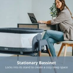 Chicco LullaGlide 3-in-1 Bassinet -Megababies USA LullaGlide Icon Stationary