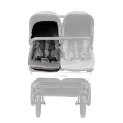 Mountain Buggy Duet 2019+ Hammock Seat Fabric -Megababies USA MB PDUETPRHAMRV375 duet 2017 Hammock Herringbone Right