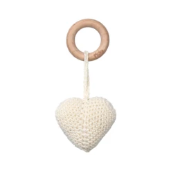 Picky Heart Rattle Teether