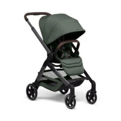 Joolz Hub² Stroller -Megababies USA Medium JoolzHub2Seat Perspective SideView ForestGreen