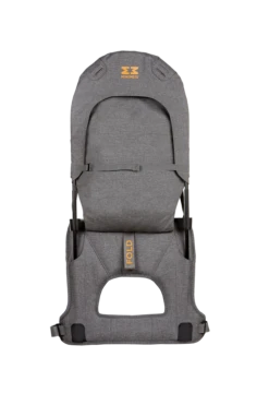 MiniMeis G4 Shoulder Carrier -Megababies USA MiniMeisshouldercarrier G4 lightgrey orange back.4