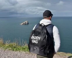 Childhome Daddy Backpack Black 17 Childhome Daddy Backpack Black -Megababies USA Moodshots CWDBPBL MOOD 7