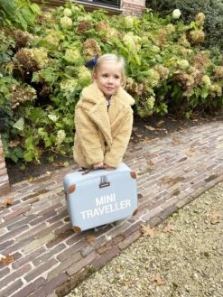 Childhome Mini Traveller Kids Suitcase -Megababies USA Moodshots CWSCKGR MOOD