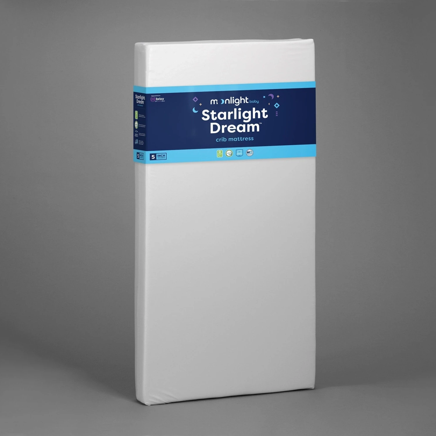 Moonlight Slumber Starlight Dream Crib Mattress (Compressed & Rolled) 1 Moonlight Slumber Starlight Dream Crib Mattress (Compressed & Rolled)