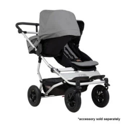 Mountain Buggy Duet V3 Stroller -Megababies USA Mountain Buggy duet buggy in silver with carrycot plus in parent facing mode 720x 2e006333 1e90 482f ae06 bad08ad695c8