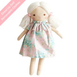 Alimrose Mini Matilda Asleep Awake Doll -Megababies USA N11309BPundress