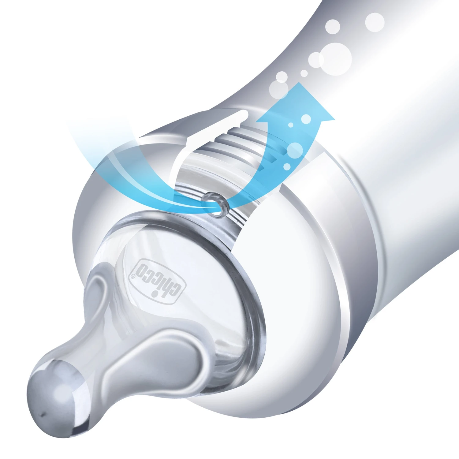 Chicco Duo 9oz. Hybrid Baby Bottle With Invinci-Glass Inside/Plastic Outside 2-Pack 9 Chicco Duo 9oz. Hybrid Baby Bottle With Invinci-Glass Inside/Plastic Outside 2-Pack - Image 9