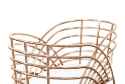 Nursery Works Aura Metal Baby Bassinet - Rose Gold 9 Nursery Works Aura Metal Baby Bassinet - Rose Gold -Megababies USA NW16734RGLD detail closeup 19