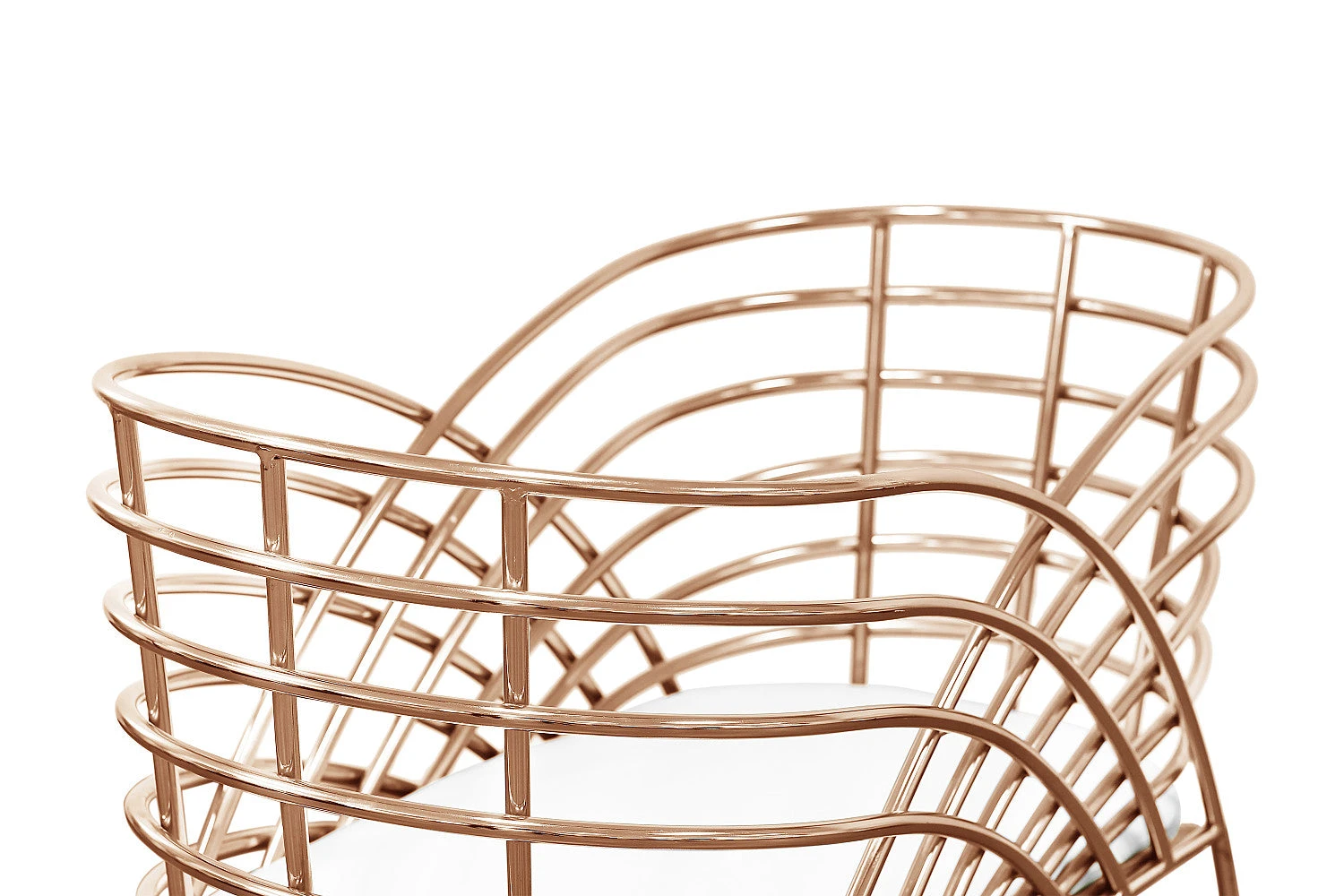 Nursery Works Aura Metal Baby Bassinet - Rose Gold 4 Nursery Works Aura Metal Baby Bassinet - Rose Gold - Image 4