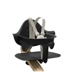Stokke Nomi Baby Set -Megababies USA Nomi Oak Black BS CLOSE US Hrn Ext 5426