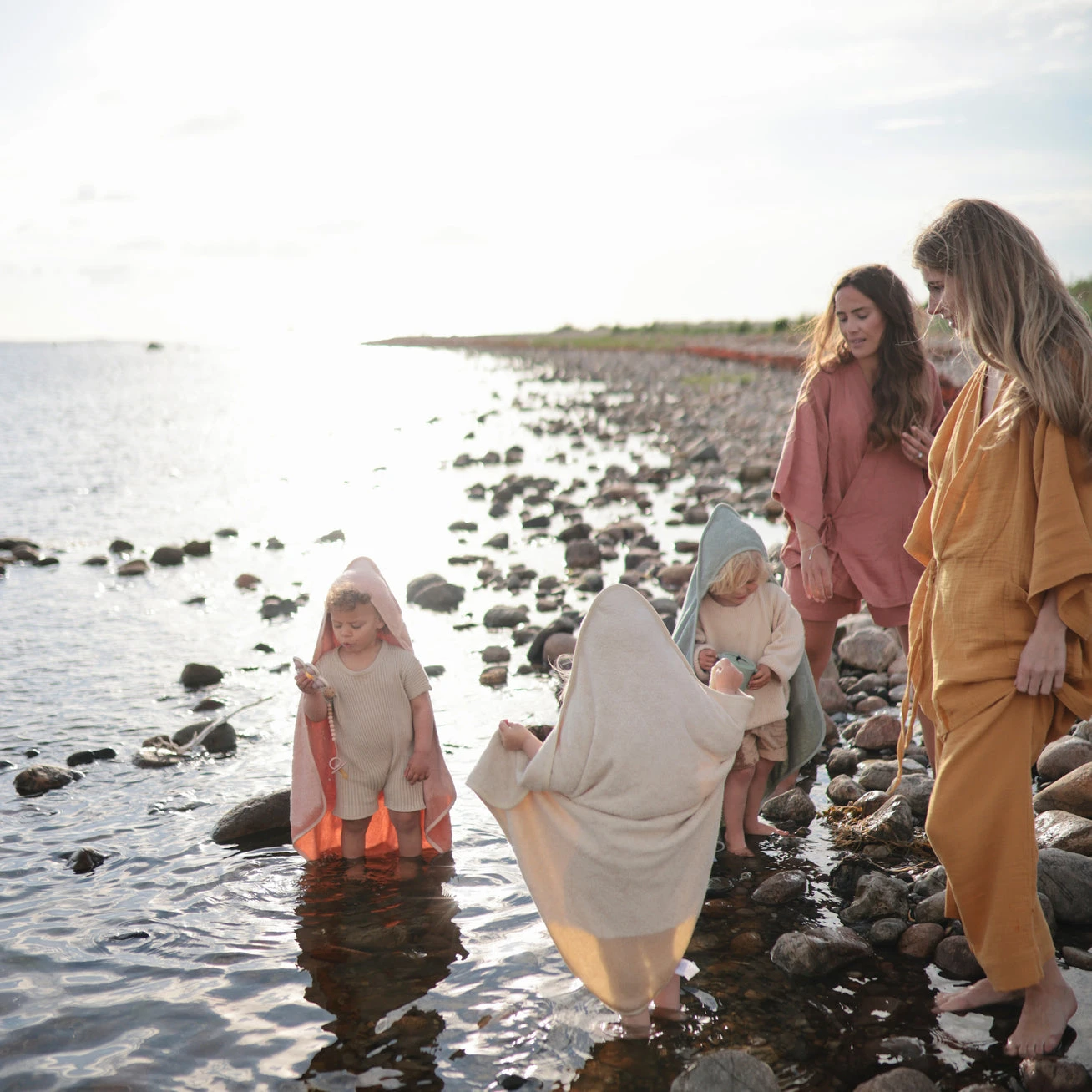 Mushie Organic Cotton Baby Hooded Towel 16 Mushie Organic Cotton Baby Hooded Towel - Image 16