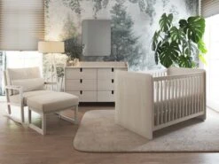 Moonlit Organic Collection Nursery Mirror -Megababies USA OrganicoR1lighterOffwhite 4