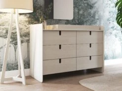 Moonlit Organic Collection Double Dresser And Changer