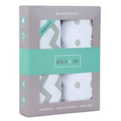 Ely's & Co. Waterproof Bassinet Sheet - 2 Pack -Megababies USA PACKAGING 3 600x 30ef5c8b 52c3 47b5 a2f5 31166df9bf86