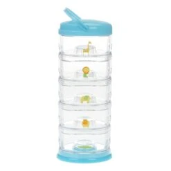 Innobaby Packin' SMART Stackables Formula Dispenser And Snack Case - 5 Tier