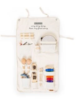 Childhome Music Set 8 Instruments + Canvas Foldable Organizer