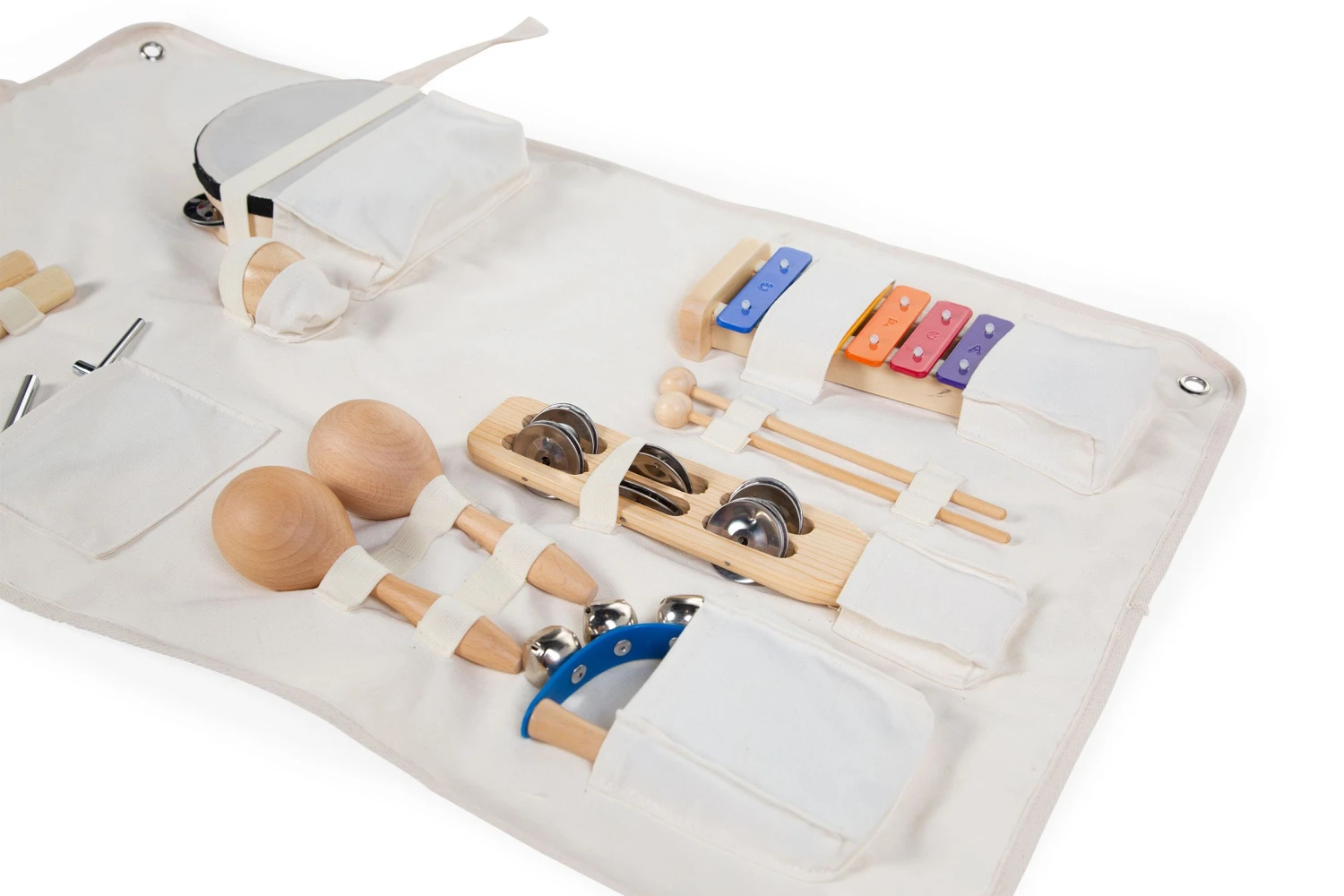 Childhome Music Set 8 Instruments + Canvas Foldable Organizer 3 Childhome Music Set 8 Instruments + Canvas Foldable Organizer - Image 3