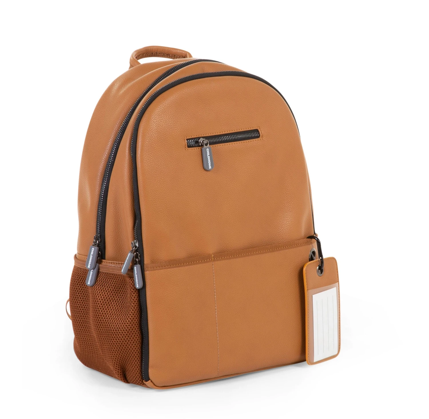Childhome Care Backpack Leather-look Brown 2 Childhome Care Backpack Leather-look Brown - Image 2