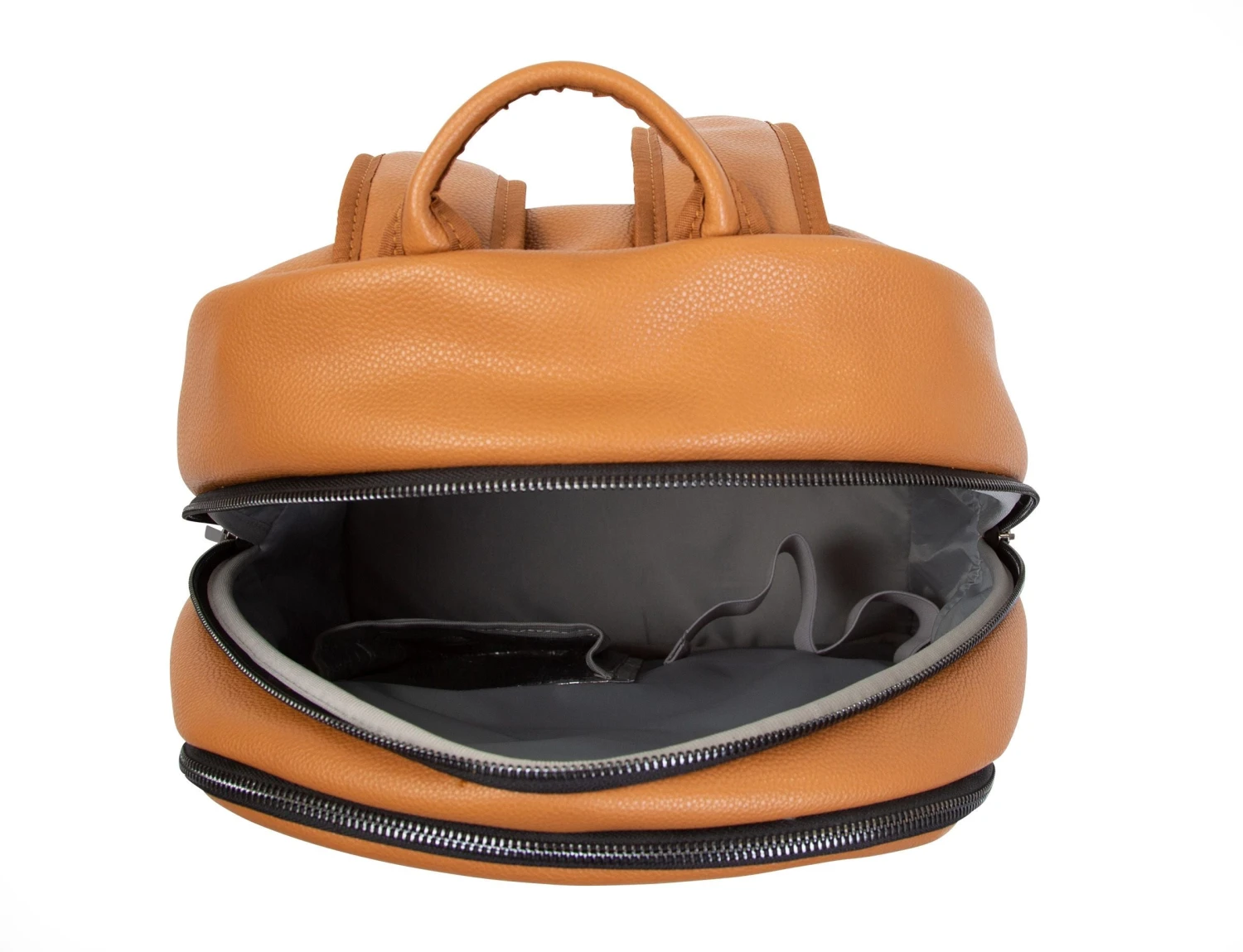 Childhome Care Backpack Leather-look Brown 5 Childhome Care Backpack Leather-look Brown - Image 5