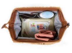 Childhome Baby Necessities Toiletry Bag Teddy Beige 11 Childhome Baby Necessities Toiletry Bag Teddy Beige -Megababies USA Packshots CWNEST 4