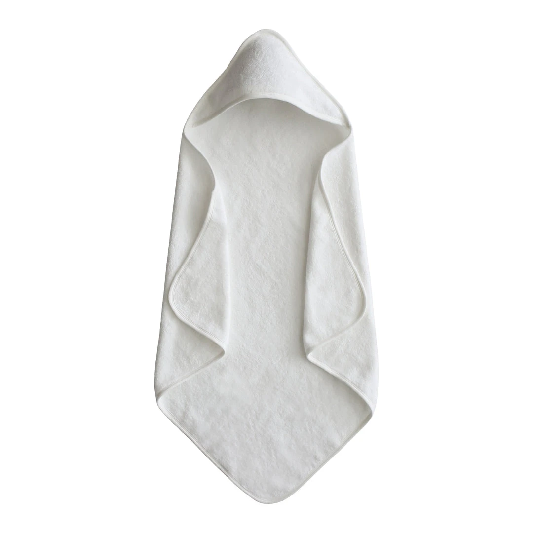 Mushie Organic Cotton Baby Hooded Towel 1 Mushie Organic Cotton Baby Hooded Towel