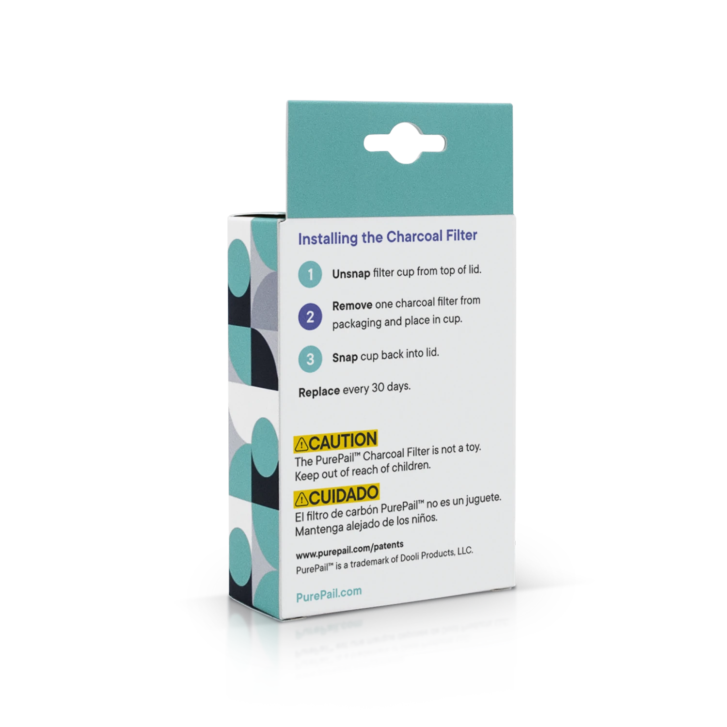 PurePail Charcoal Filters 4 PurePail Charcoal Filters - Image 4