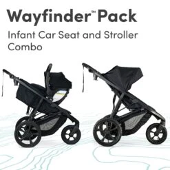 BOB Wayfinder Travel System 14 BOB Wayfinder Travel System -Megababies USA S14746300 WAYFINDER PACK NIGHTFALL 2 Master