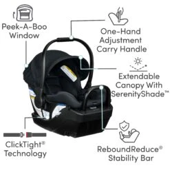 BOB Wayfinder Travel System 16 BOB Wayfinder Travel System -Megababies USA S14746300 WAYFINDER PACK NIGHTFALL 4 Master