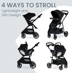 Britax Willow Brook S+ Travel System -Megababies USA S14987900 TSWillowBrookS RavenBlack 2 Master