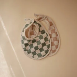 Mushie Muslin Baby Bib 2-Pack 19 Mushie Muslin Baby Bib 2-Pack -Megababies USA SHOOT BIG FLATLAYS 4