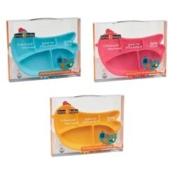 Innobaby Din Din SMART Silicone Suction Divided Plate - Chicken 15 Innobaby Din Din SMART Silicone Suction Divided Plate - Chicken -Megababies USA SIL CKP GROUP PKG 30943.1552682717.1280.1280 05087.1615500565