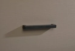 Tulip Sissi Convertible Crib And Dresser Combo -Megababies USA SISSIGREIGEWBLACKHANDLE