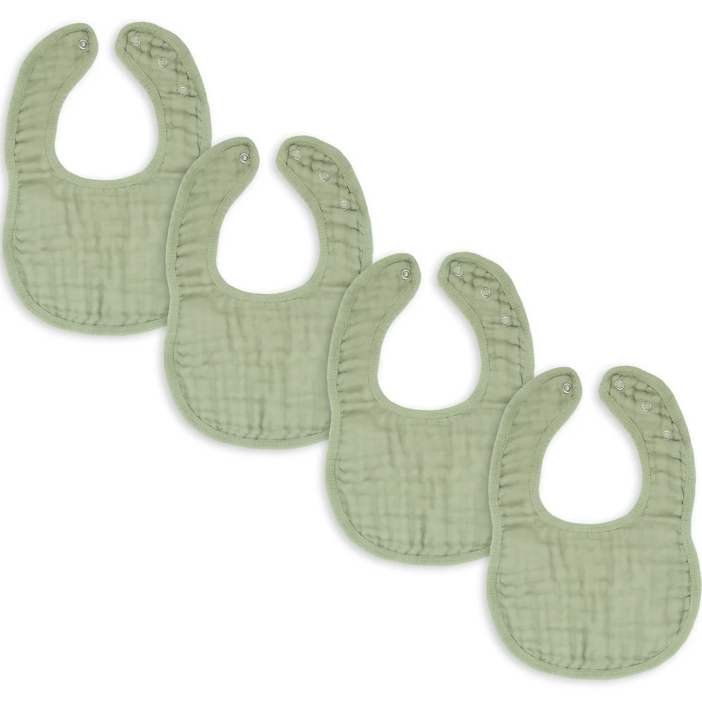 Comfy Cubs Muslin Cotton Baby Bibs - 4 Pack 9 Comfy Cubs Muslin Cotton Baby Bibs - 4 Pack - Image 9