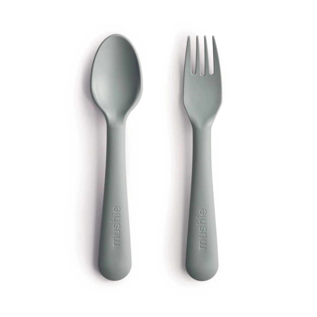 Mushie Dinnerware Fork And Spoon Set 6 Mushie Dinnerware Fork And Spoon Set - Image 6