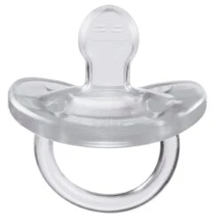 Chicco PhysioForma Silicone One-Piece Orthodontic Pacifier 0-6m 4pk -Megababies USA SiliconePaci Clear 2400px 032322