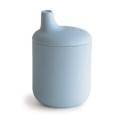 Mushie Silicone Sippy Cup -Megababies USA SiliconeSippyCup PowderBlue 2 bd8952ab 6ca0 4ca4 9a46 62191a21bde6