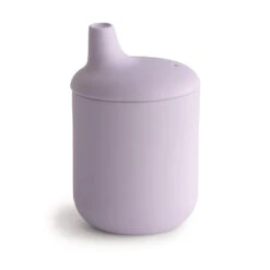 Mushie Silicone Sippy Cup -Megababies USA SiliconeSippyCup SoftLilac 1fd2d40e ea1d 46de a670 30061f102634