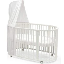 Stokke Sleepi Drape Rod V3 11 Stokke Sleepi Drape Rod V3 -Megababies USA Sleepi Bed White Closed Mattress Canopy 5046 1 88ad4ebb e569 40ac 890e e468623ddd81