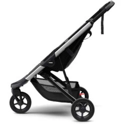 Thule Spring Stroller -Megababies USA Small Thule Spring Alu No Canopy SIDE 11300100