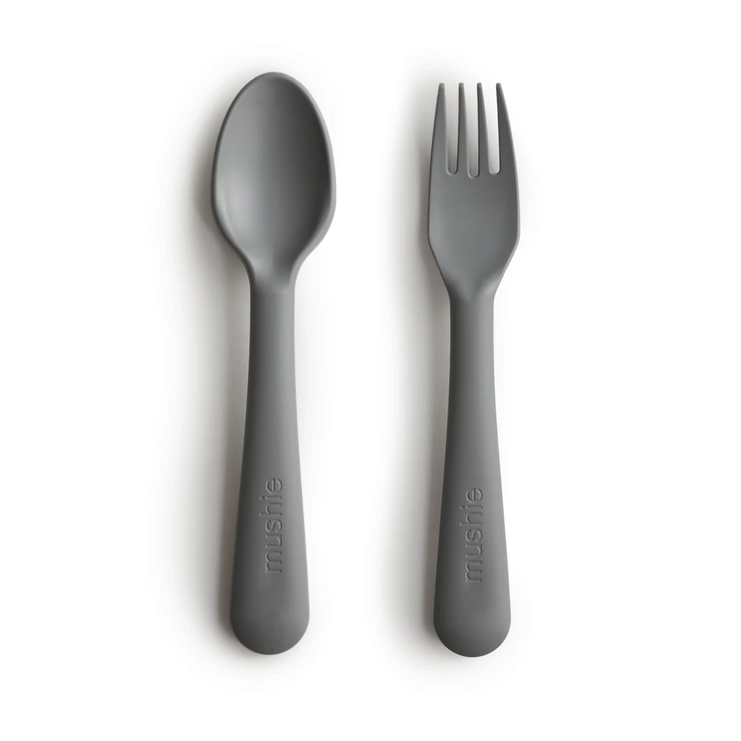 Mushie Dinnerware Fork And Spoon Set 5 Mushie Dinnerware Fork And Spoon Set - Image 5