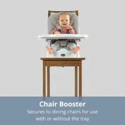 Chicco Stack Hi-Lo 6-in-1 Multi-Use High Chair -Megababies USA Stack Hi Low chair booster
