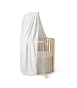 Stokke Sleepi Mini Bed Skirt By Pehr V3 -Megababies USA StokkeSleepi 20BedSkirt 20ByPEHR 20Grey 204314 23 prod eCom