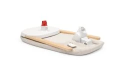 Stokke Yoga Baby Bouncer And Swing -Megababies USA StokkeYoga Bouncer LightSand Folded 240923 8429