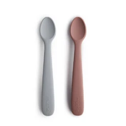 Mushie Silicone Feeding Spoons 2-Pack -Megababies USA Stone Mauve SiliconeSpoon 1080x eeea55fb 3a41 4b2a 8dab eba72d9a6904