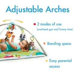 Tiny Love Into The Forest Gymini Deluxe Activity Gym Play Mat 15 Tiny Love Into The Forest Gymini Deluxe Activity Gym Play Mat -Megababies USA TO0510701E Image 04