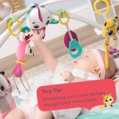 Tiny Love Princess Tales Gymini Deluxe Activity Gym Play Mat -Megababies USA TO0520701E Image 10