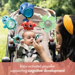 Tiny Love Treasure The Ocean Stroller Arch -Megababies USA TO1200700 Musical Nature Stroller Arch D