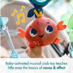 Tiny Love Treasure The Ocean Stroller Arch -Megababies USA TO1200700 Musical Nature Stroller Arch F