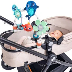 Tiny Love Treasure The Ocean Stroller Arch -Megababies USA TO1200700 Musical Nature Stroller Arch I